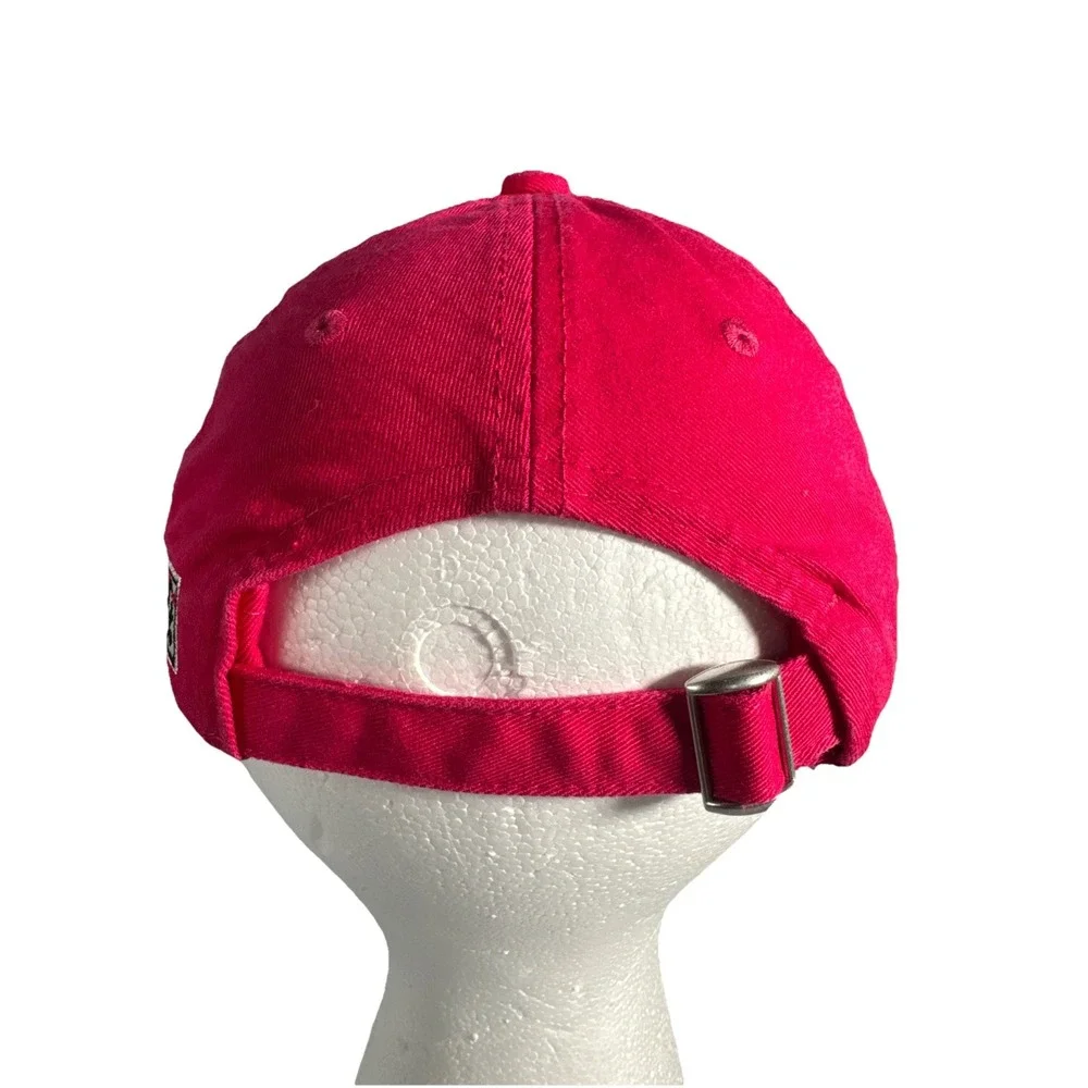 NC State Wolfpack Hat Cap‎ Strap Back Pink Football North Carolina Girls Youth